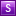 Letter S violet icon
