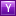 Letter Y violet icon