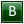 Letter B dg icon