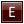 Letter E red icon