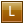 Letter L gold icon