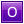 Letter O violet icon