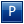Letter-P-blue icon