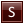 Letter S red icon