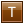 Letter T orange icon
