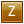 Letter Z gold icon