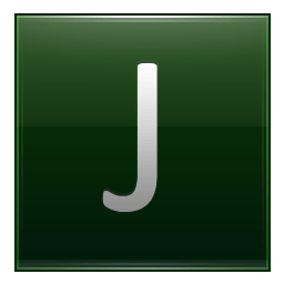Letter J dg icon