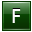 Letter F dg icon