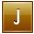 Letter-J-gold icon