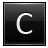 Letter-C-black icon