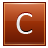 Letter-C-orange icon