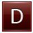 Letter-D-red icon