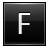 Letter-F-black icon