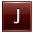 Letter-J-red icon
