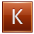 Letter-K-orange icon