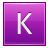 Letter-K-pink icon