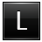 Letter-L-black icon