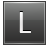 Letter L grey icon