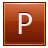 Letter-P-orange icon