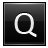 Letter-Q-black icon