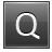 Letter Q grey icon
