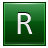 Letter-R-dg icon
