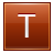Letter-T-orange icon