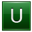 Letter-U-dg icon