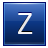 Letter-Z-blue icon