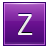 Letter-Z-violet icon
