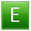 Letter E lg icon