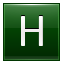 Letter-H-dg icon