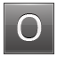 Letter-O-grey icon