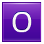 Letter-O-violet icon