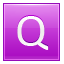 Letter-Q-pink icon