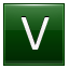 Letter-V-dg icon