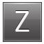 Letter-Z-grey icon