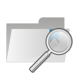 Folder search icon