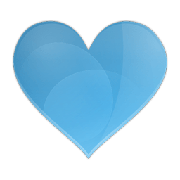 Love heart icon