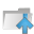 Folder arrow up icon