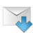 Mail-arrow-down icon