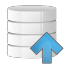Database-arrow-up icon