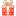 Gift-red-white icon
