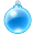 Xmas-ball-blue-1 icon