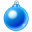 Xmas-ball-blue-2 icon