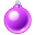 Xmas-ball-purple-2 icon