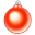 Xmas-ball-red-3 icon