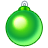 Xmas-ball-green-3 icon