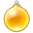 Xmas-ball-yellow-1 icon