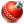 Ball red 1 icon
